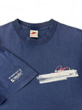 Vintage Nike Shirt 1998 Stuttgart Masters Eurocard Open Made In Hungary Blau M