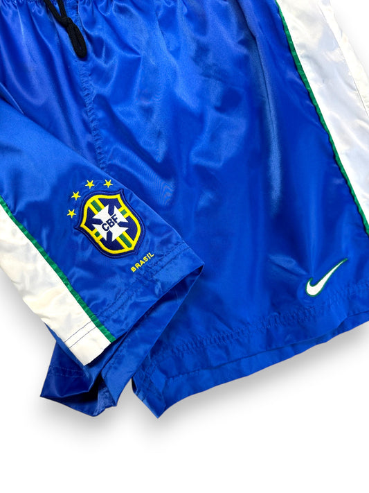 1998 Nike Shorts Brasilien Blau