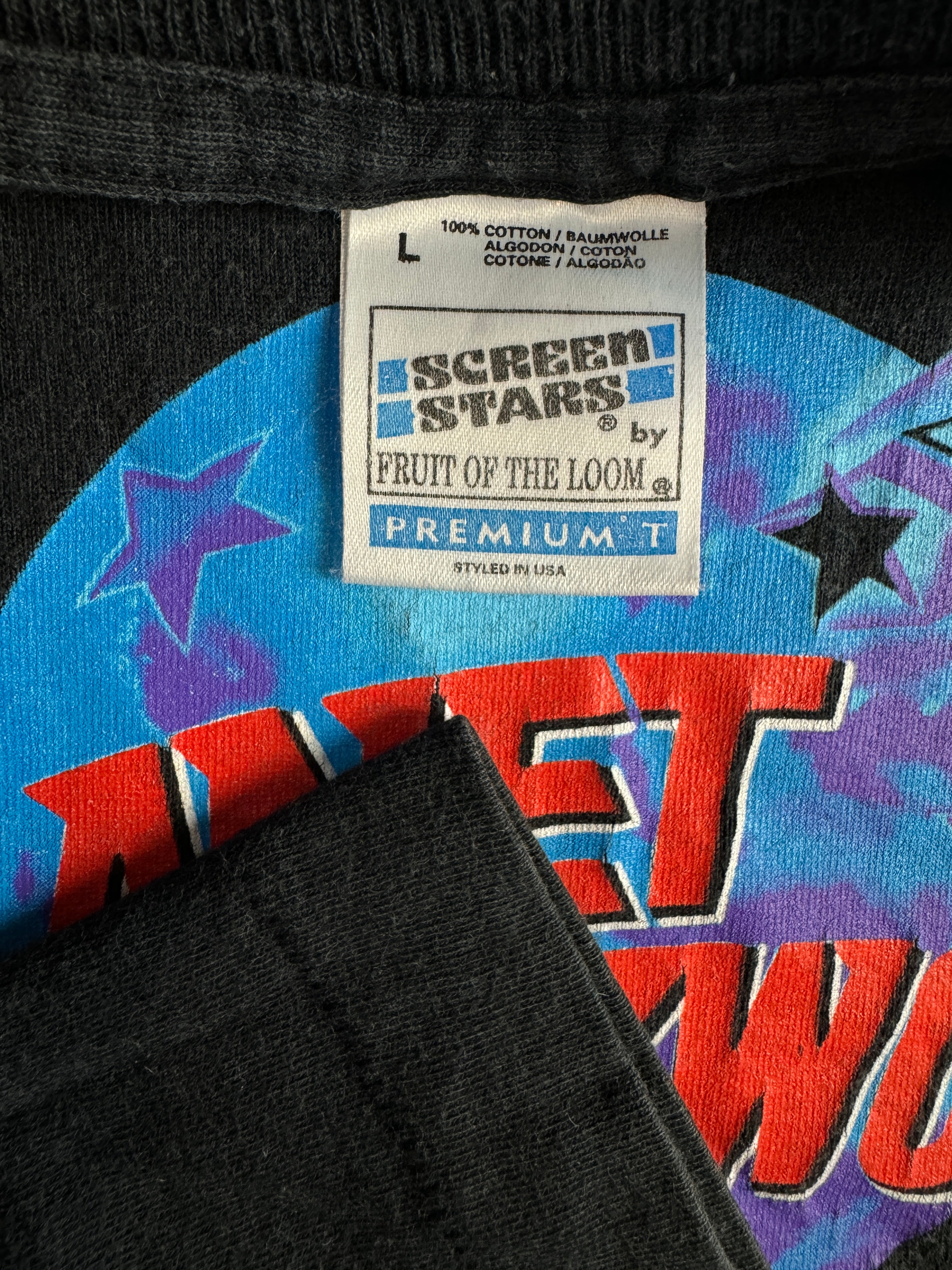 Vintage Planet Hollywood Shirt 1996 Berlin Grand Opening Single Stitch Schwarz L