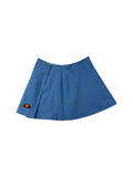 Vintage Ellesse Tennisrock 80s „Cefalù“ Deadstock Reversible Made In Italy Weiß Blau XS-S