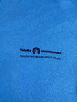Vintage Anvil Shirt 90s "Marlboro Relocation Team" Made In USA Single Stitch Blau L