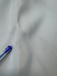 Vintage Ellesse Tennisrock 80s „Cefalù“ Deadstock Reversible Made In Italy Weiß Blau XS-S