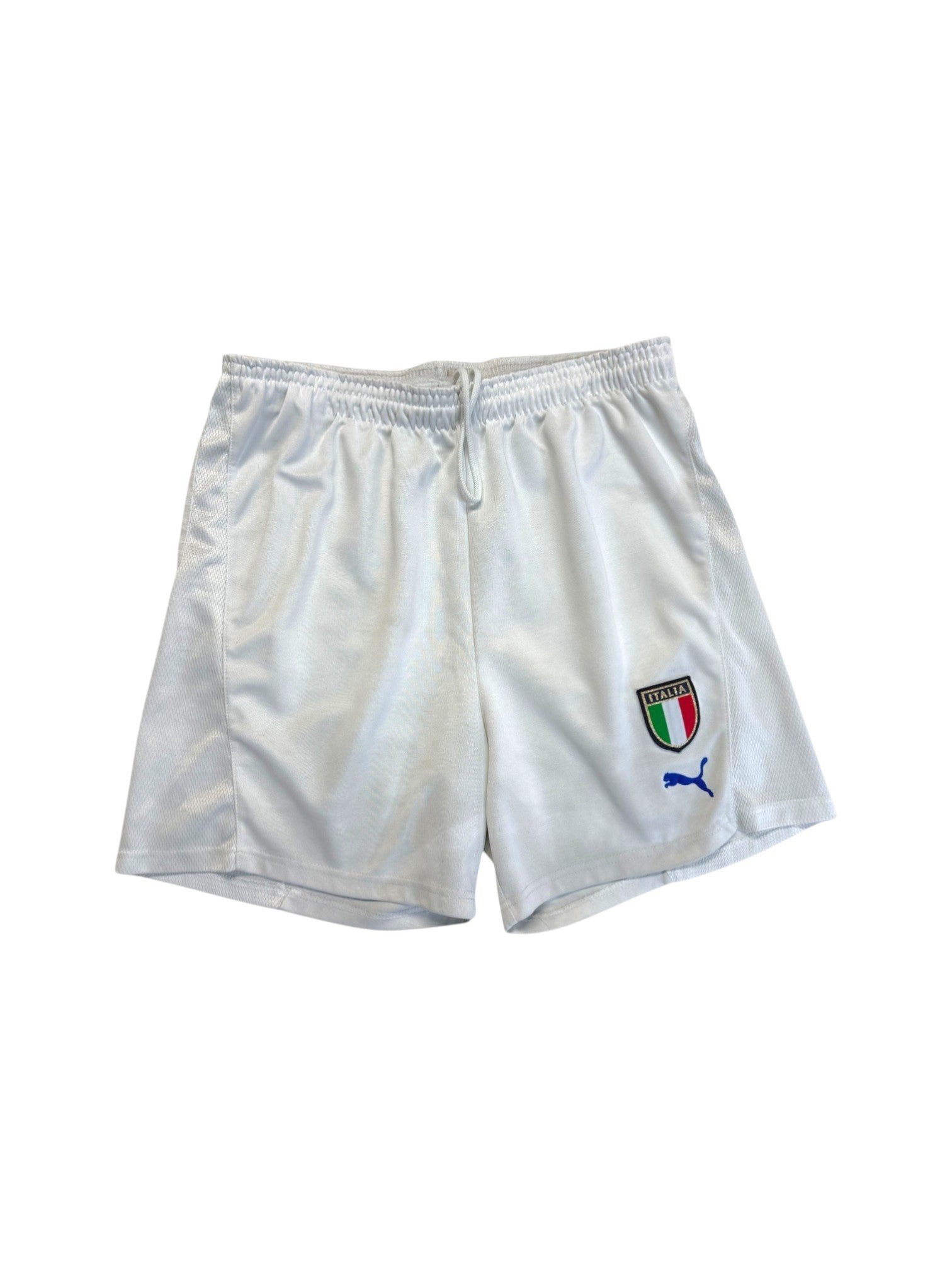 2003 Puma Shorts Italien Weiß