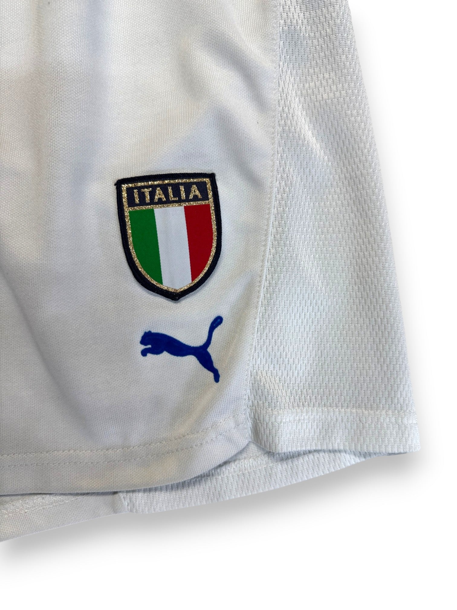 2003 Puma Shorts Italien Weiß