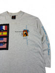 Vintage Australian Open Longsleeve 1995 Repaired Made In Australia Single Stitch Heather Grau L