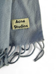 Acne Studios Schal Hellblau / Babyblau