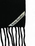 Acne Studios Schal Basic Schwarz