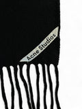 Acne Studios Schal Basic Schwarz