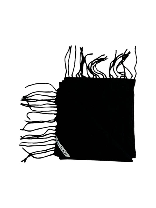 Acne Studios Schal Basic Schwarz