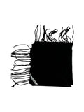 Acne Studios Schal Basic Schwarz