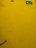 2006 Adidas Shirt Brasilien Retro "All Time Greatest" Gelb L - RareRags
