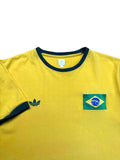 2006 Adidas Shirt Brasilien Retro "All Time Greatest" Gelb L - RareRags