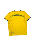2006 Adidas Shirt Brasilien Retro "All Time Greatest" Gelb L - RareRags
