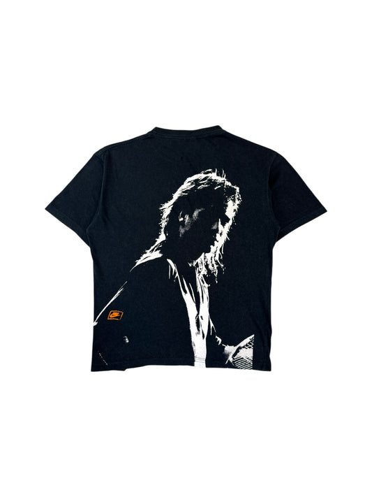 Rare! Vintage Nike Shirt 90s Andre Agassi Made In Portugal Schwarz M