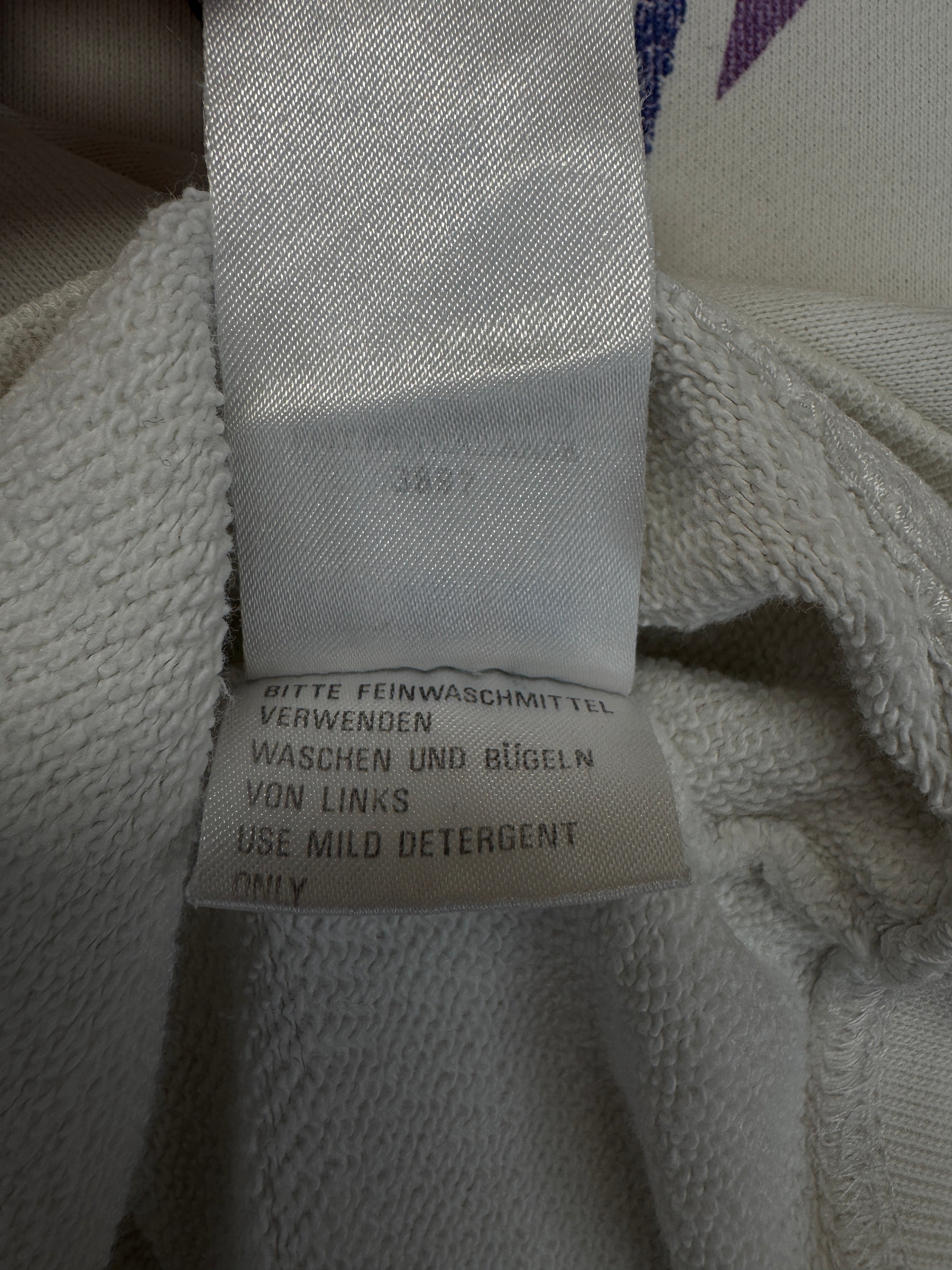 Vintage Adidas Pullunder 90s Stefan Edberg Weiß D50 M-L