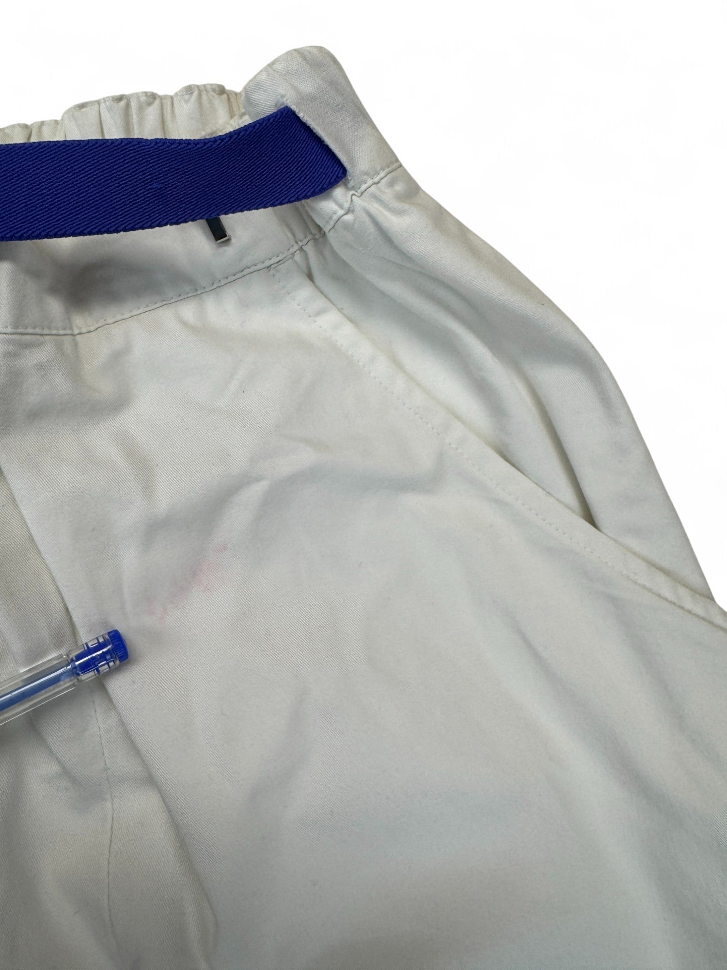 Vintage Nike Challenge Court Tennisrock 90s Weiß M