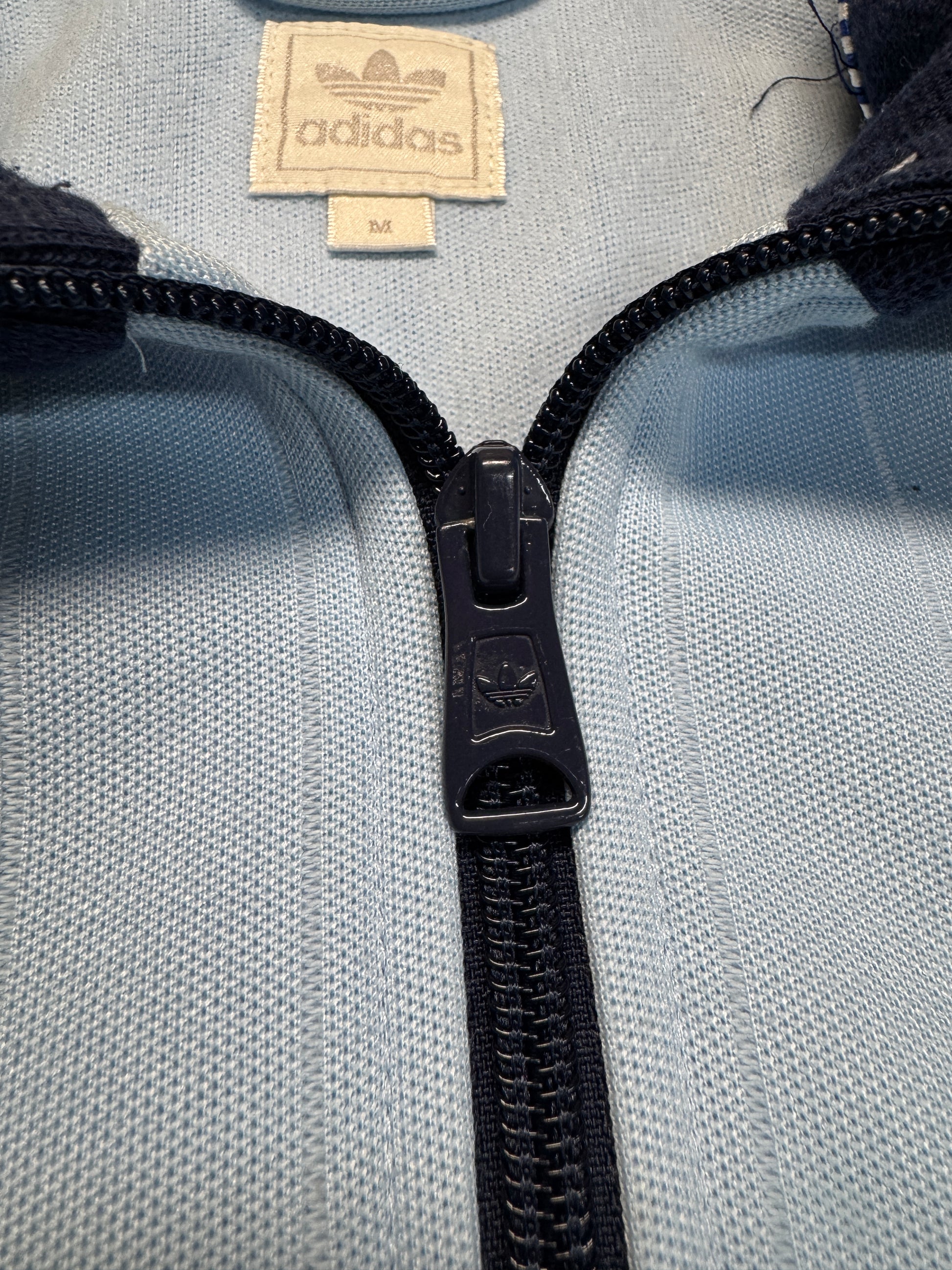 2010 Adidas Sportjacke Retro France 1982 Blau M - RareRags