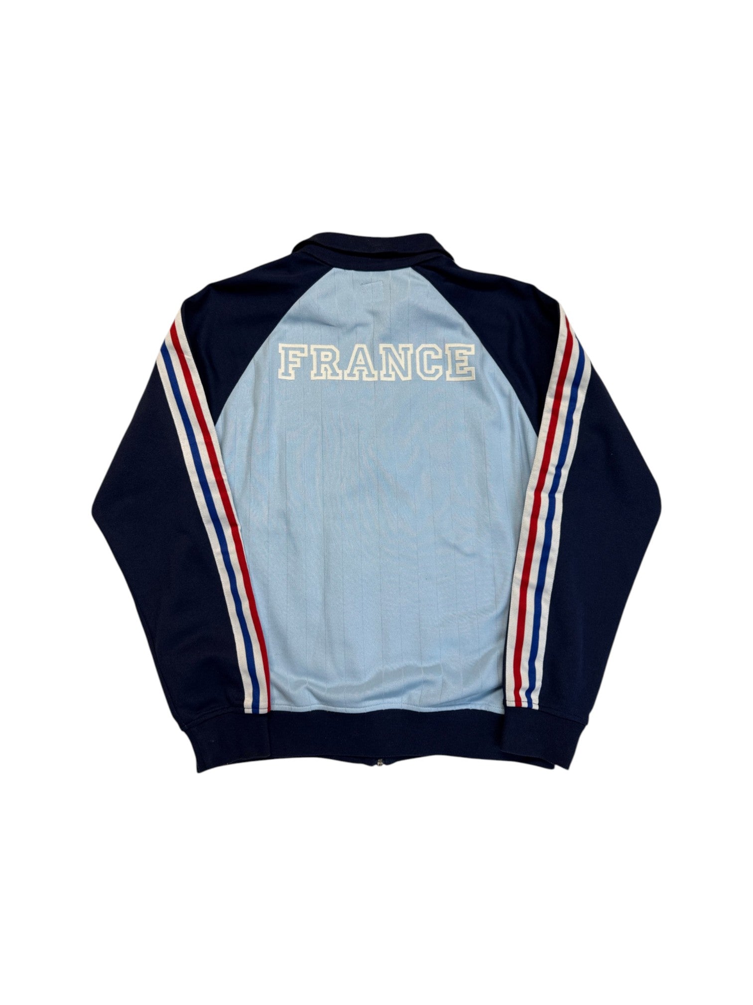 2010 Adidas Sportjacke Retro France 1982 Blau M - RareRags
