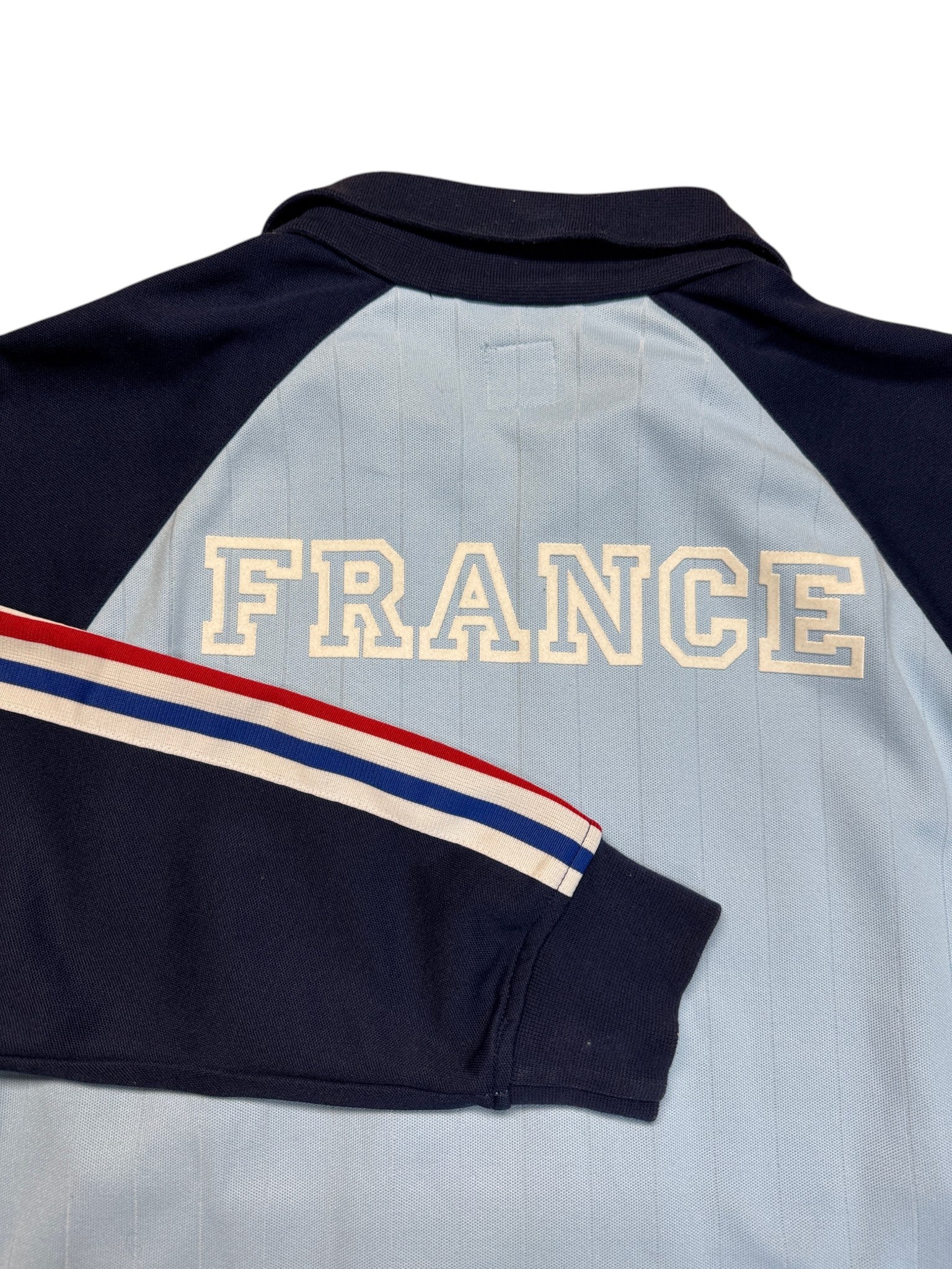 2010 Adidas Sportjacke Retro France 1982 Blau M - RareRags