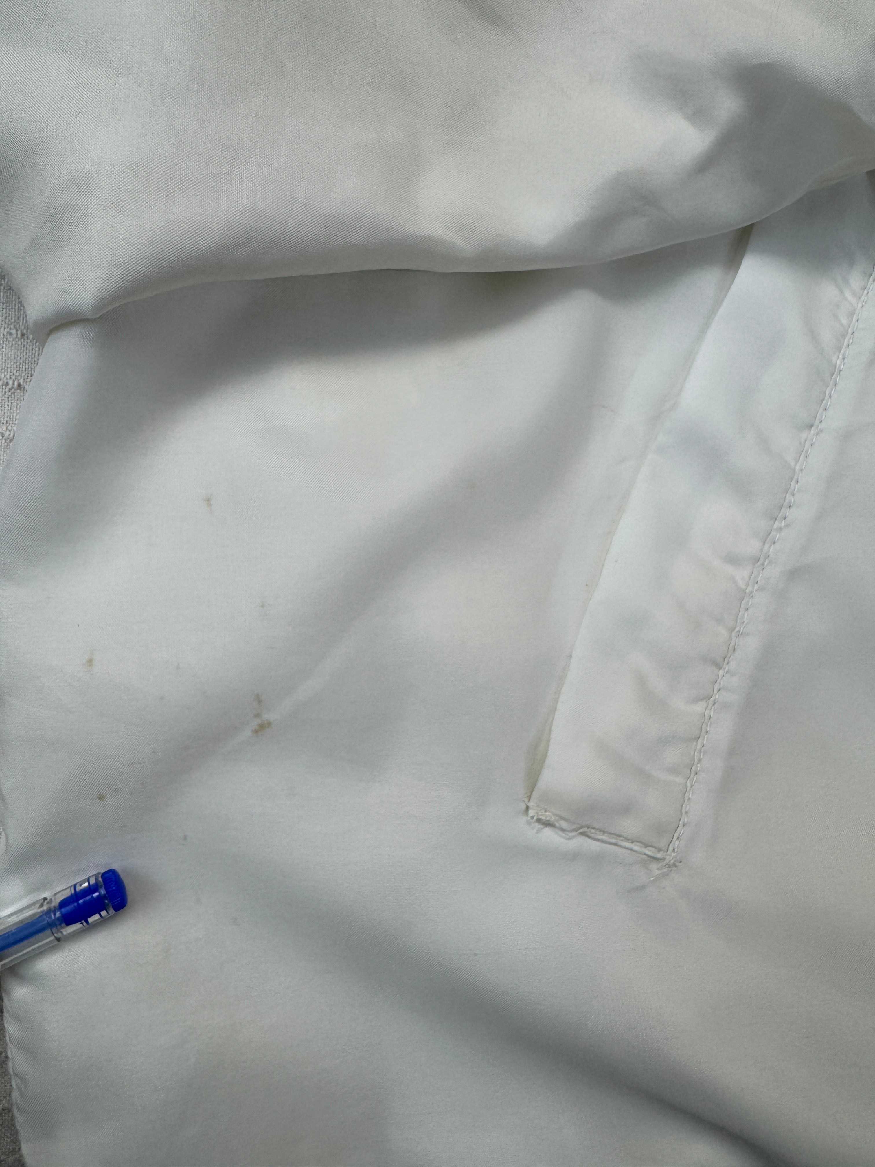 Vintage Adidas Sportjacke 80s By Ventey Ivan Lendl "The Face" Made In France Weiß (6/50) M-L