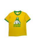 00s WM Fan Shirt Brasilien "Best Player of the Game, Jesus #1" Gelb M-L - RareRags
