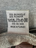 Vintage Puma Sweater 90s 1/3 Zip Special Edition Grau Schwarz S-M