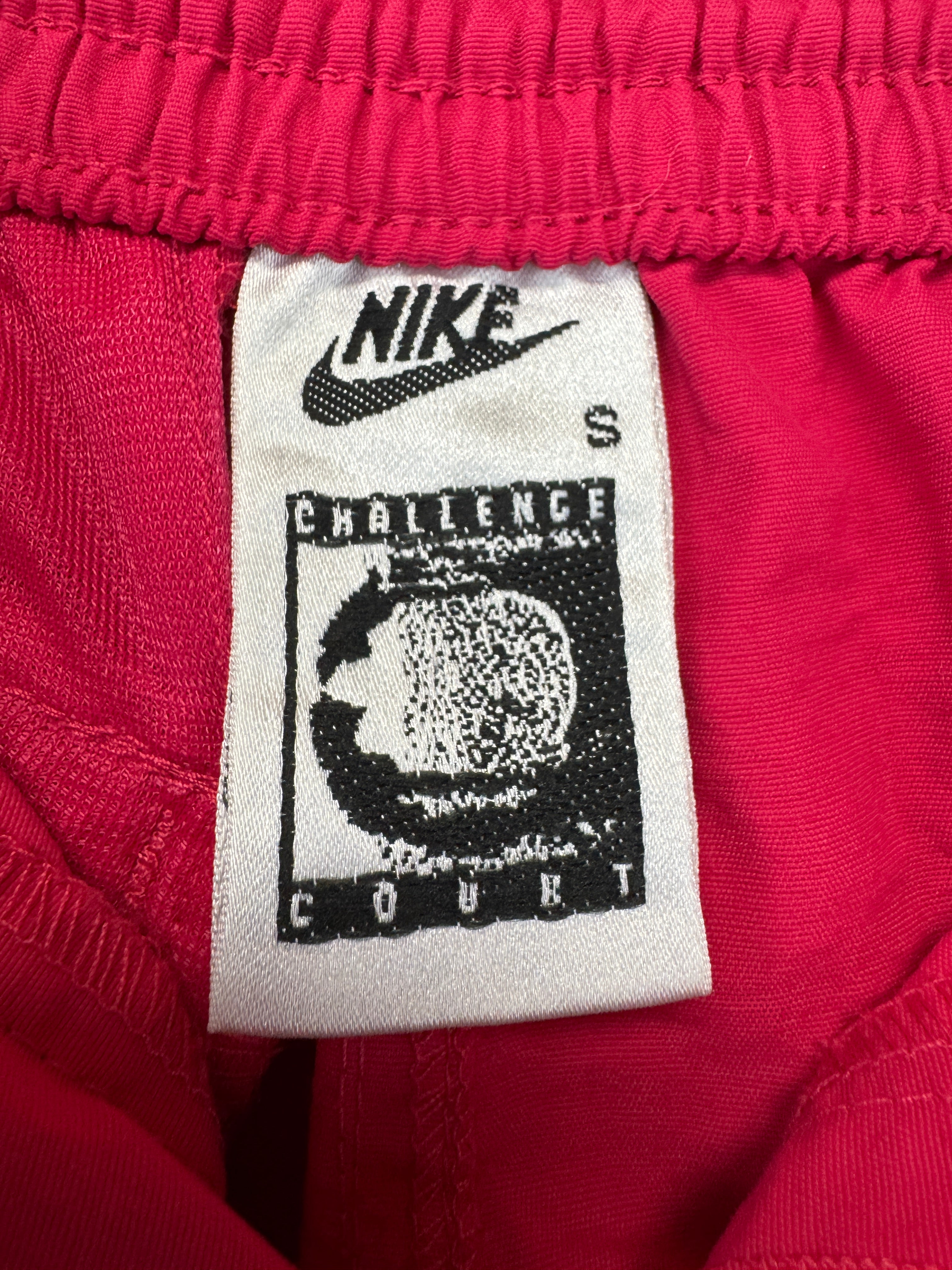 Vintage Nike Challenge Court Shorts 90s Made In Portugal S