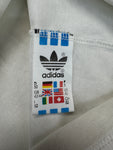 Vintage Adidas Polo-Shirt 90s Stefan Edberg Made In Yugoslavia Weiß Bunt D52 L