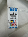 Vintage Adidas Polo-Shirt 90s Stefan Edberg Made In Yugoslavia Weiß Bunt D52 L