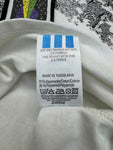 Vintage Adidas Polo-Shirt 90s Stefan Edberg Made In Yugoslavia Weiß Bunt D52 L