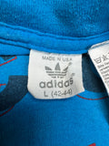 90s Adidas Shirt World Cup Made In USA Single Stitch Blau L - RareRags