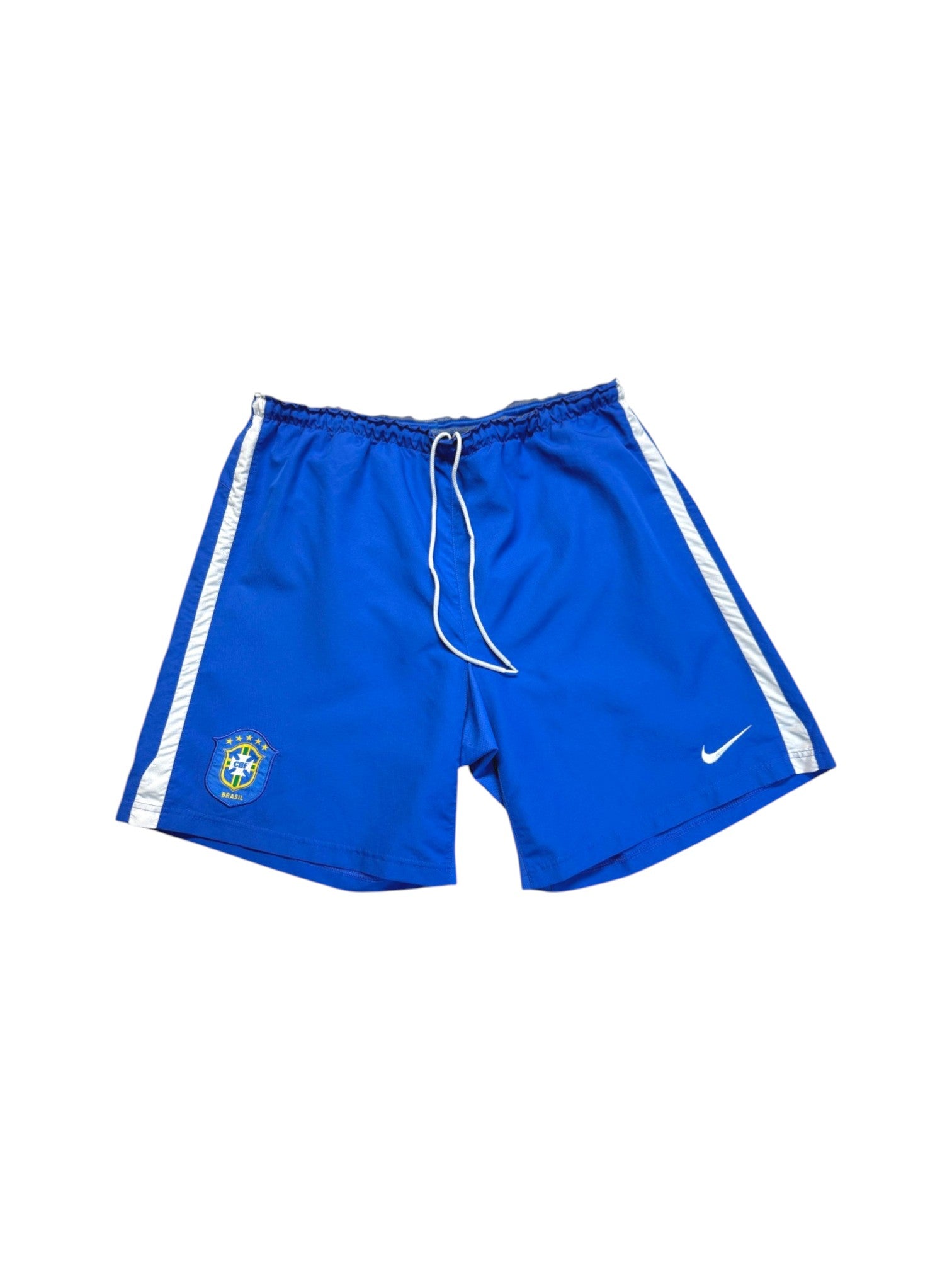 2006 Nike Shorts Brasilien Blau