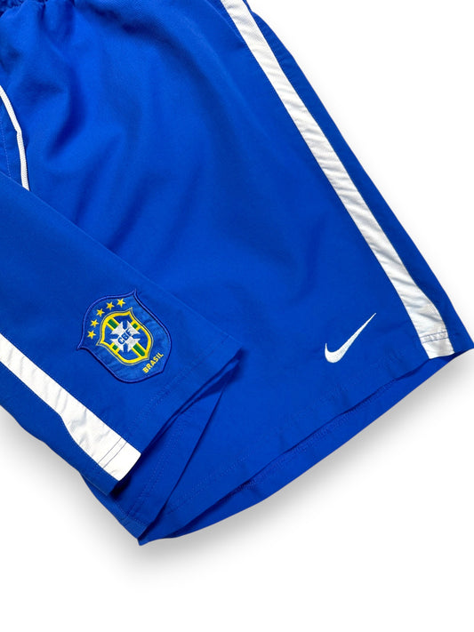 2006 Nike Shorts Brasilien Blau