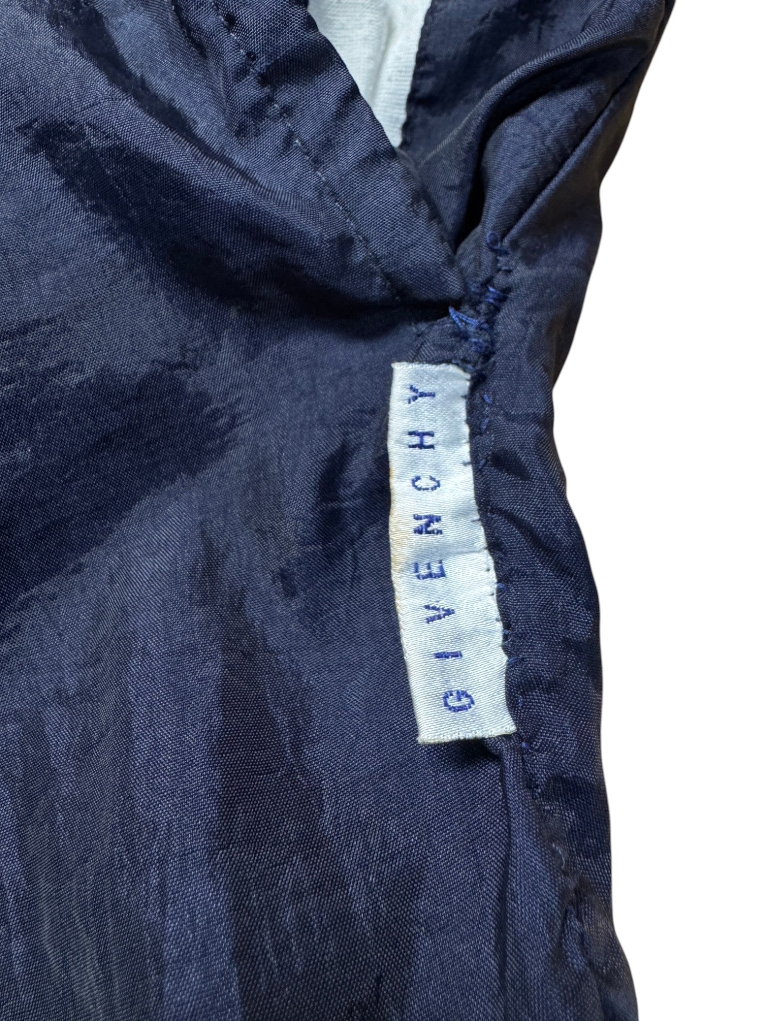 90s Givenchy Activewear Sportanzug Nylon Dunkelblau Grün L-XL - RareRags