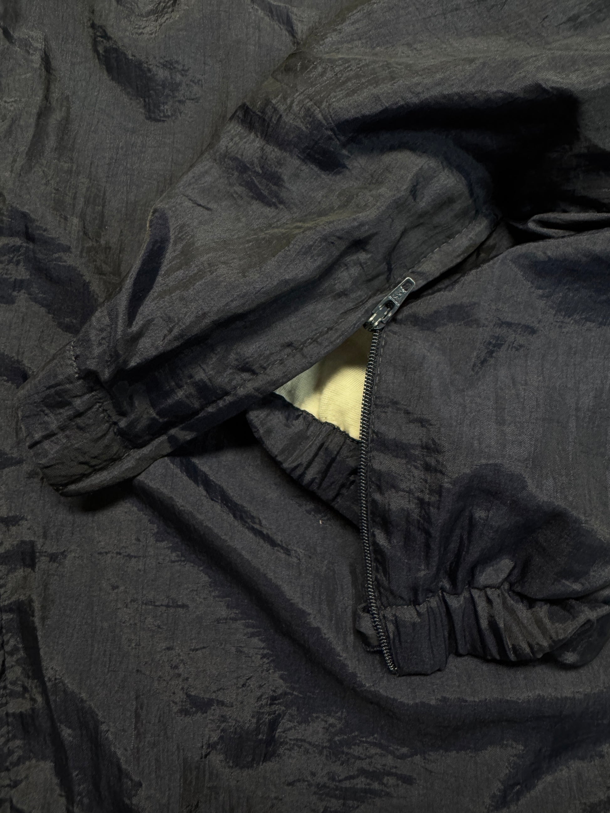 90s Givenchy Activewear Sportanzug Nylon Dunkelblau Grün L-XL - RareRags