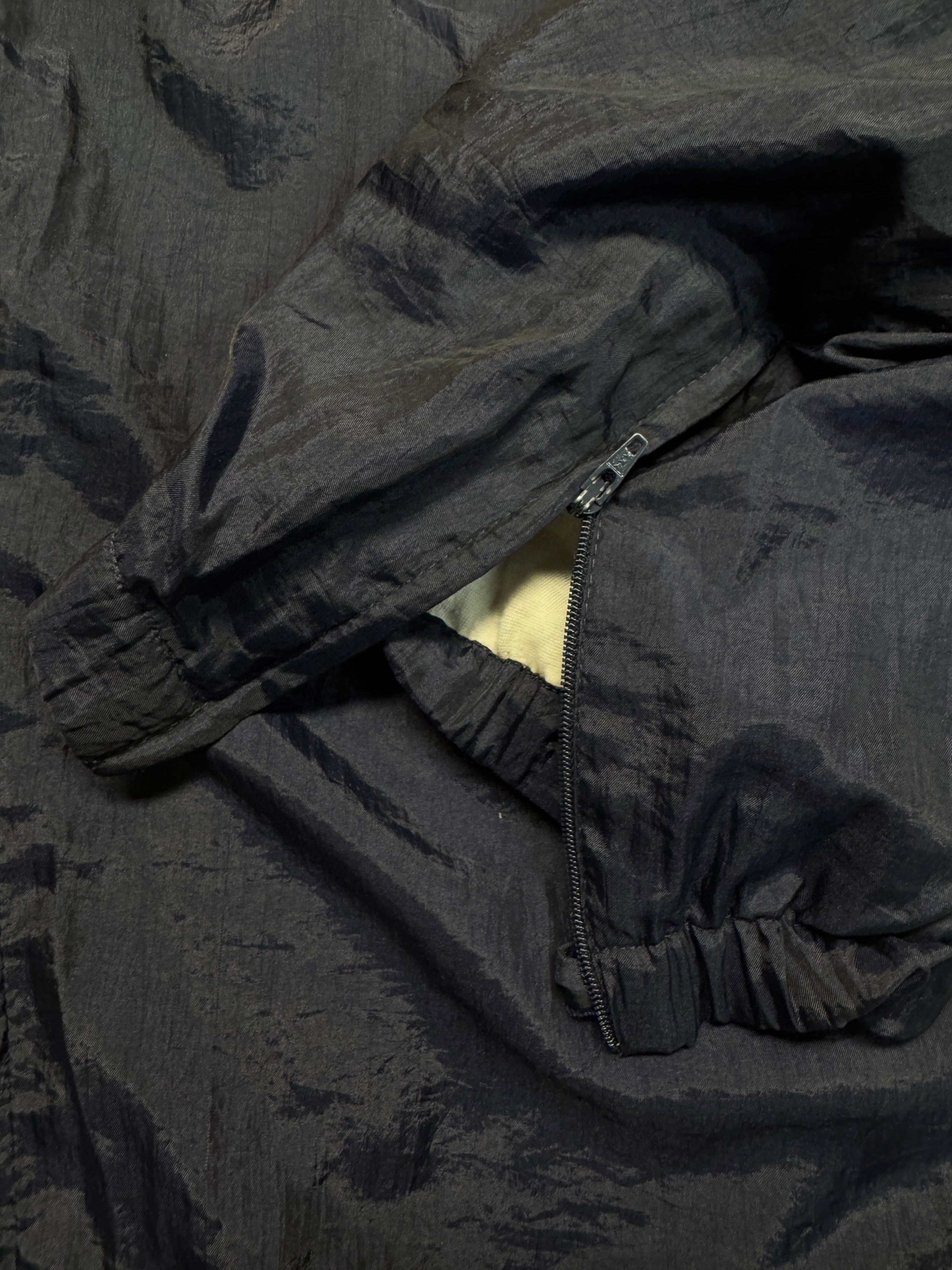 90s Givenchy Activewear Sportanzug Nylon Dunkelblau Grün L-XL - RareRags