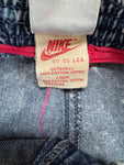 Vintage Nike Challenge Court Shorts 90s Andre Agassi Denim Look Grau S-M