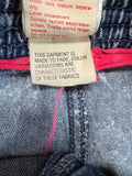 Vintage Nike Challenge Court Shorts 90s Andre Agassi Denim Look Grau S-M