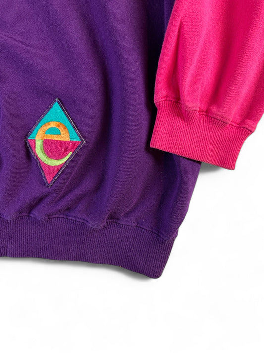 Vintage Esprit Sweater 80s Made In Singapore Bunt S