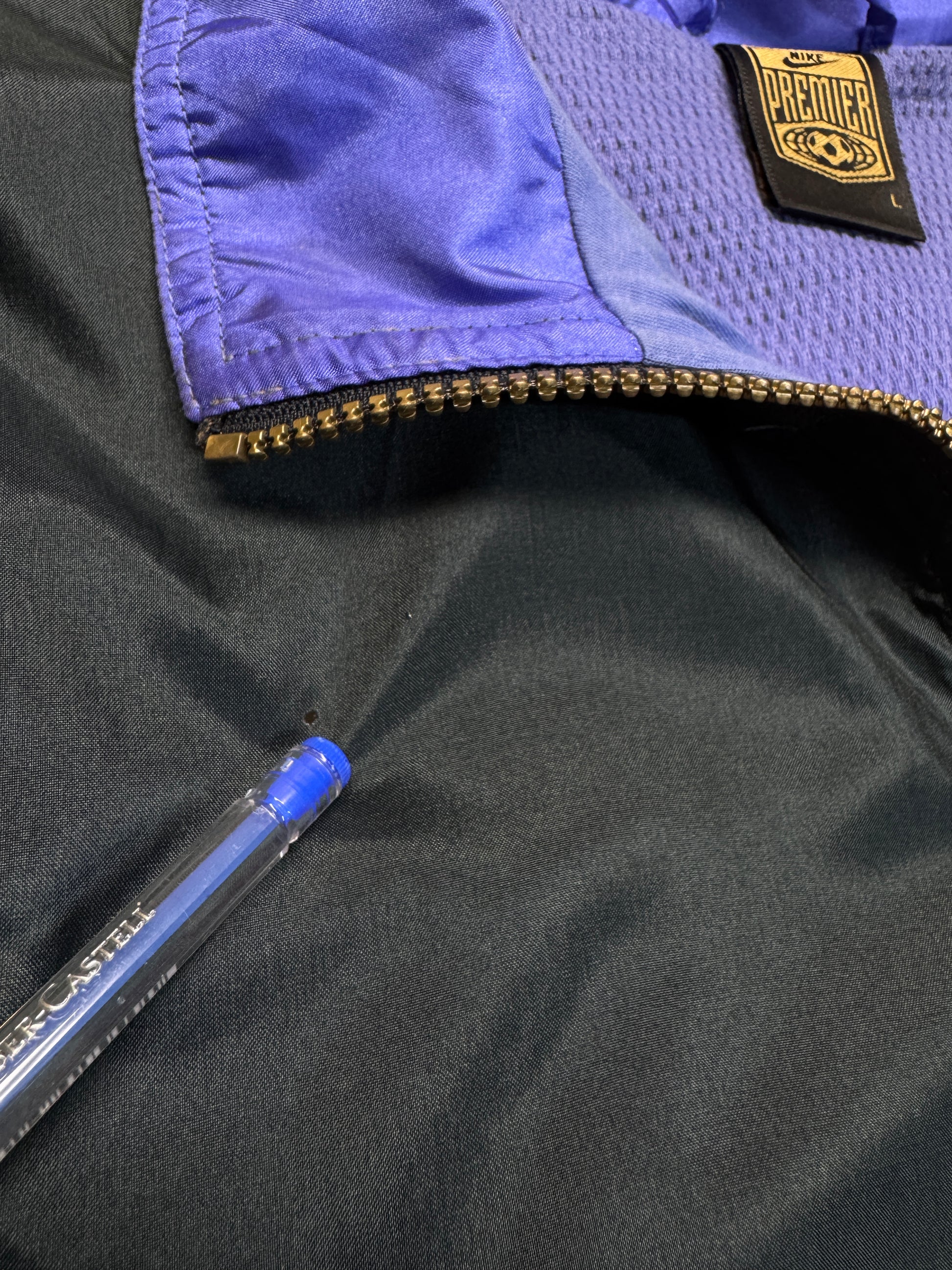 90s Nike Premier Sportanzug Schwarz Lila L - RareRags