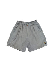 Vintage Nike Shorts 90s Challenge Court Gestreift Weiß Blau XXL