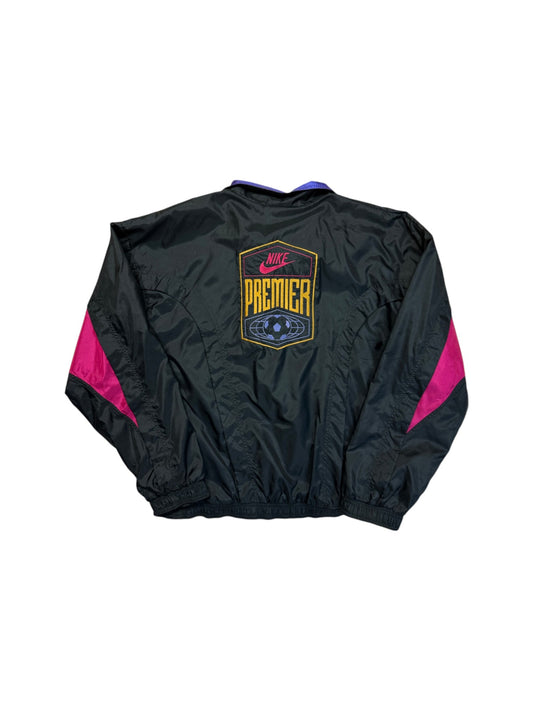 90s Nike Premier Sportanzug Schwarz Lila L