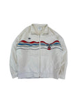 Vintage Adidas Sportjacke 80s Ivan Lendl "The Face" Made In West Germany Weiß 48 S-M