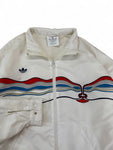 Vintage Adidas Sportjacke 80s Ivan Lendl "The Face" Made In West Germany Weiß 48 S-M
