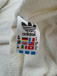 Vintage Adidas Sportjacke 80s Ivan Lendl "The Face" Made In West Germany Weiß 48 S-M