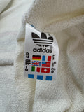Vintage Adidas Sportjacke 80s Ivan Lendl "The Face" Made In West Germany Weiß 48 S-M