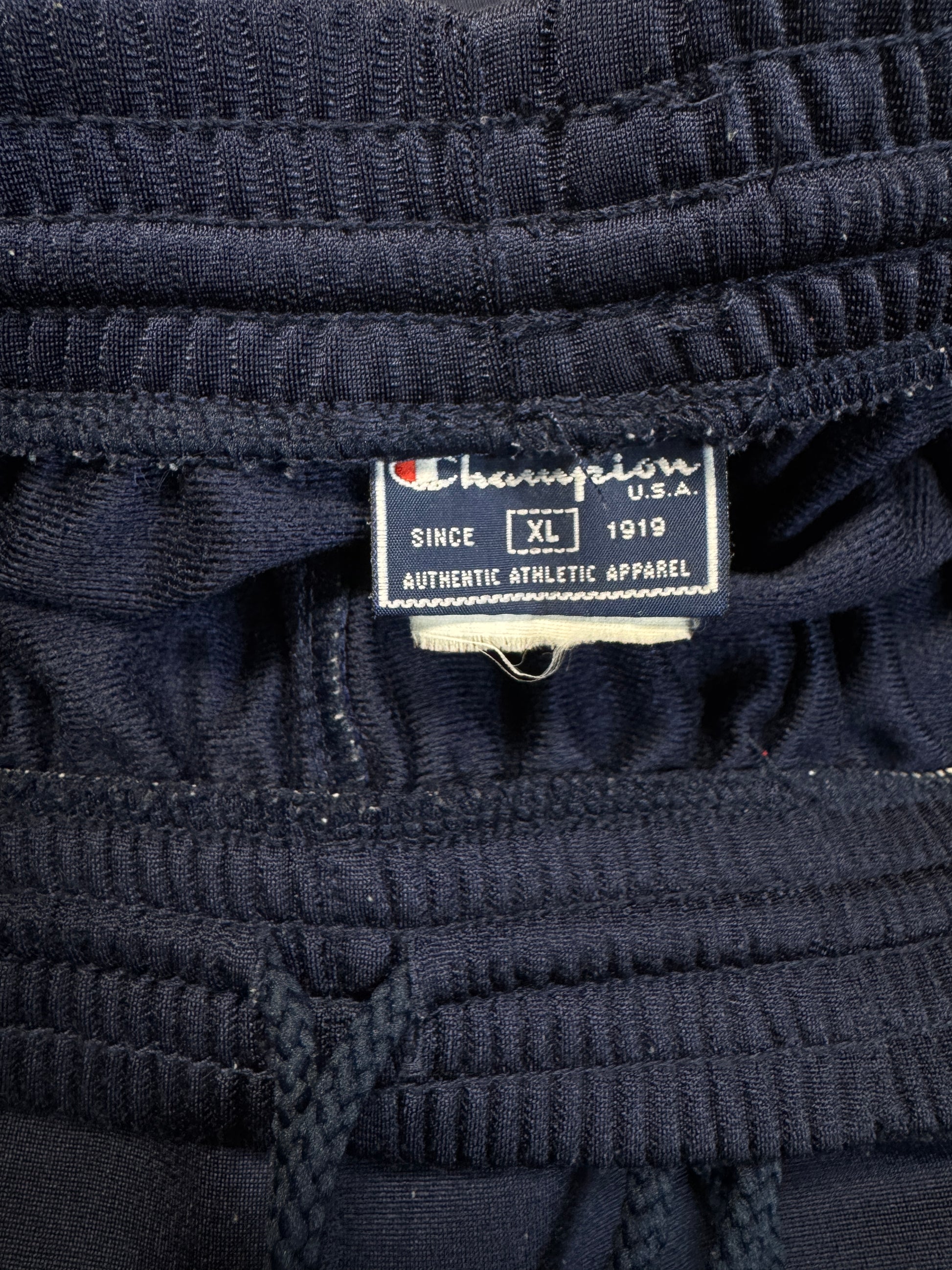 90s Champion USA Tracksuit Dunkelblau Weiß XL - RareRags
