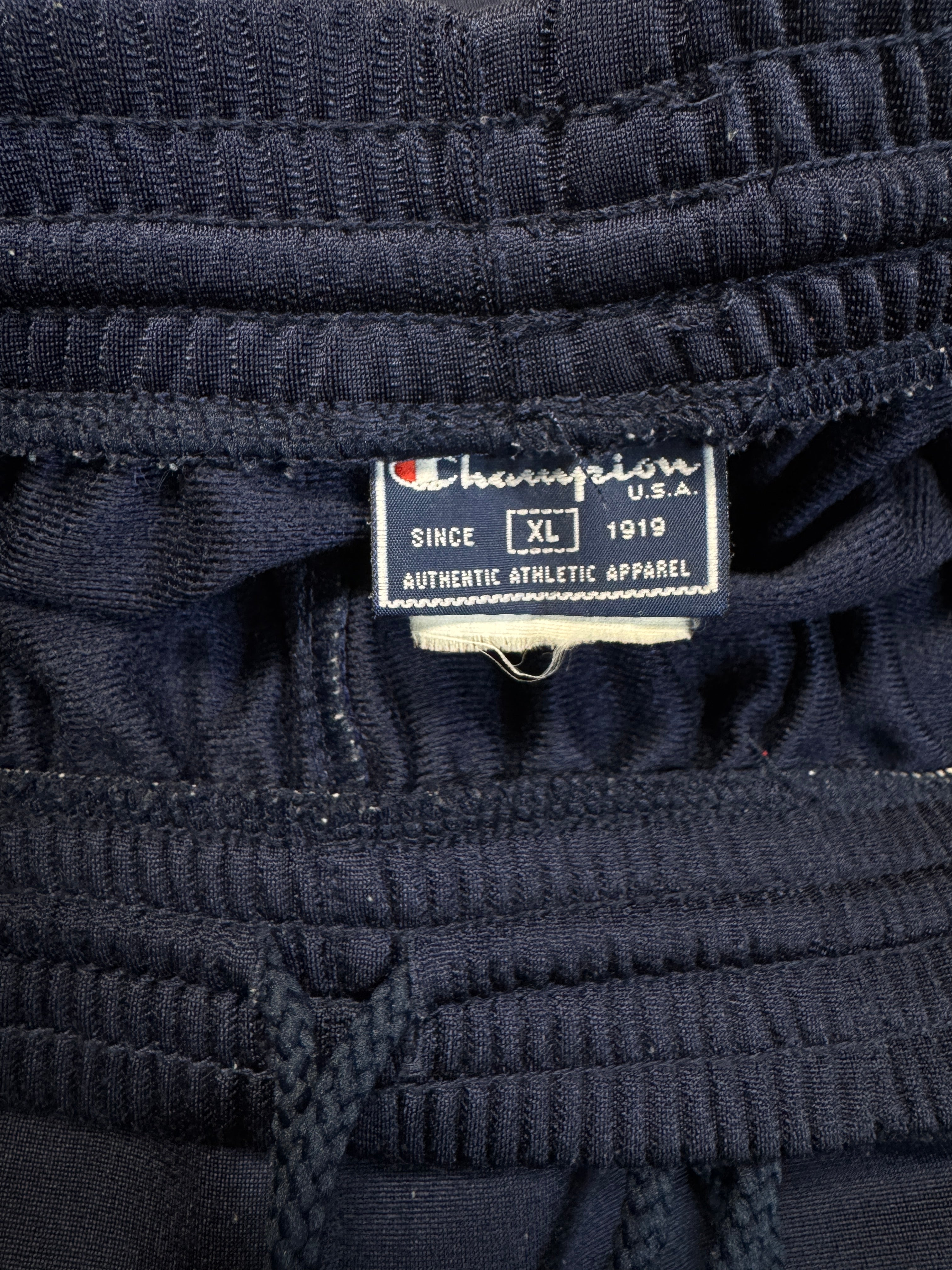 90s Champion USA Tracksuit Dunkelblau Weiß XL - RareRags