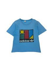Vintage Adidas By Ventex Shirt 80s Ivan Lendl Made In France Blau (48) S-M