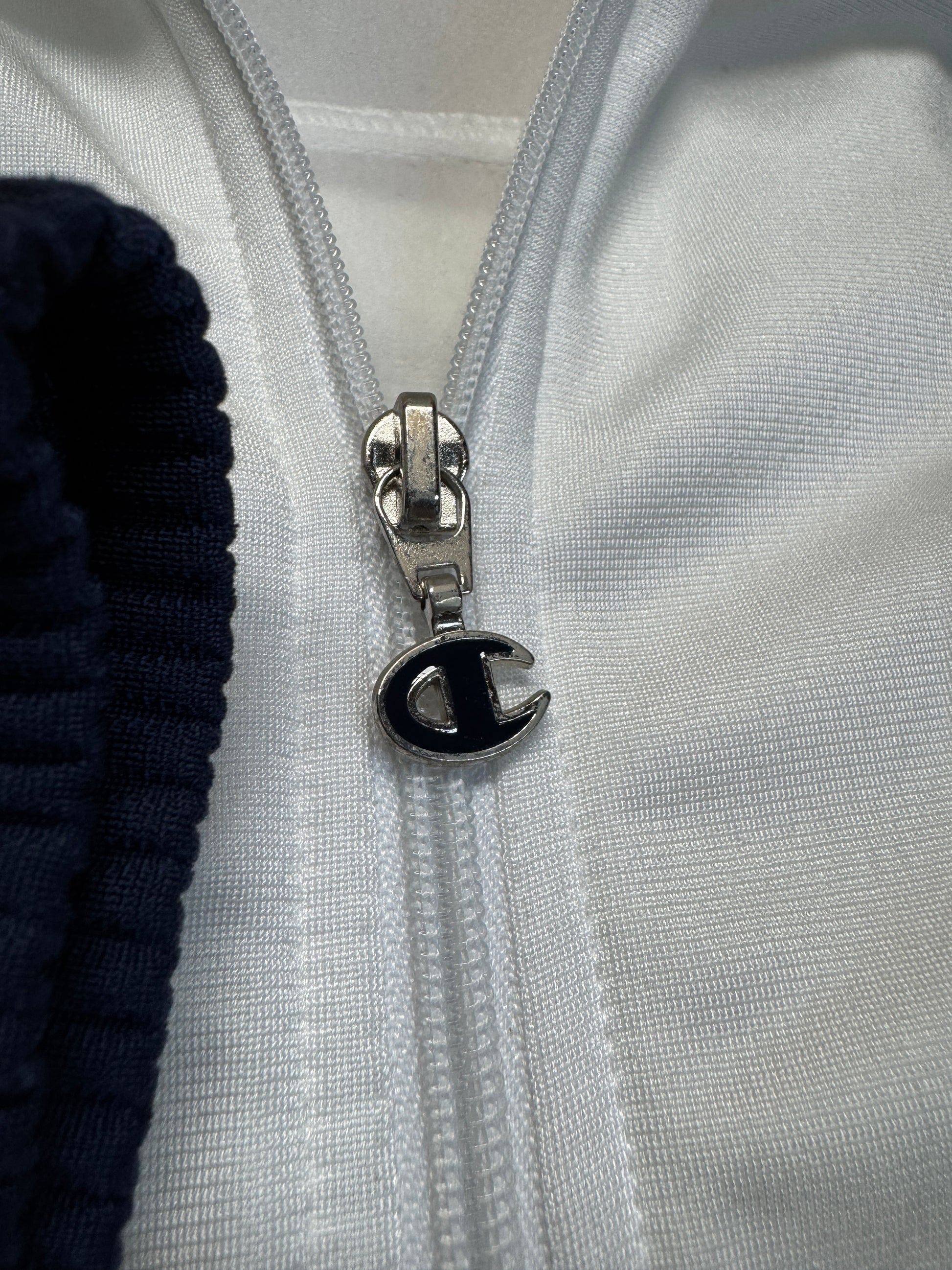 90s Champion USA Tracksuit Dunkelblau Weiß XL - RareRags